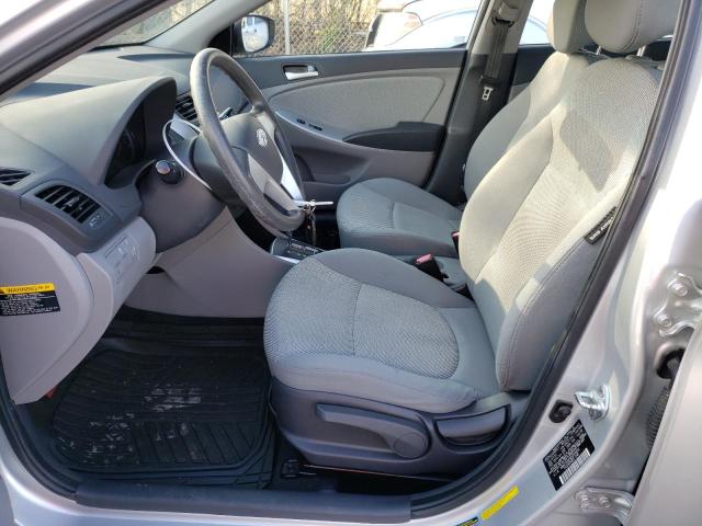 KMHCT4AE9DU324922 - 2013 HYUNDAI ACCENT GLS SILVER photo 7