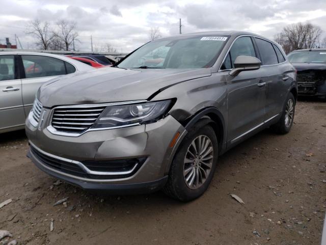 2LMTJ6KR9GBL76164 - 2016 LINCOLN MKX SELECT BROWN photo 1