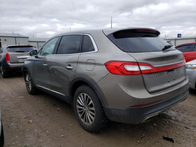 2LMTJ6KR9GBL76164 - 2016 LINCOLN MKX SELECT BROWN photo 2