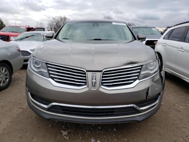 2LMTJ6KR9GBL76164 - 2016 LINCOLN MKX SELECT BROWN photo 5