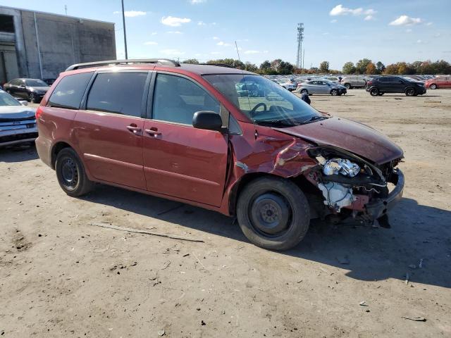 5TDZA23C66S539556 - 2006 TOYOTA SIENNA CE BURGUNDY photo 4