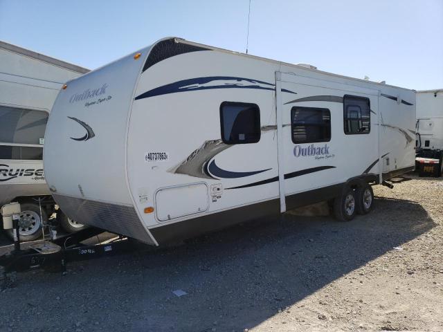 4YDT30023AB452677 - 2010 KEYSTONE OUTBACK WHITE photo 2
