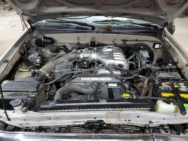 5TEGN92N43Z248544 - 2003 TOYOTA TACOMA DOUBLE CAB PRERUNNER TAN photo 11