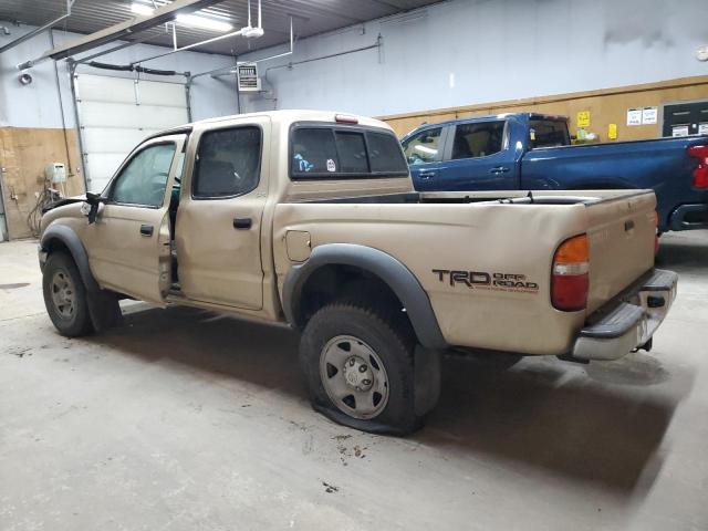 5TEGN92N43Z248544 - 2003 TOYOTA TACOMA DOUBLE CAB PRERUNNER TAN photo 2