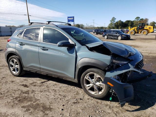 KM8K62AB9PU947345 - 2023 HYUNDAI KONA SEL GREEN photo 4