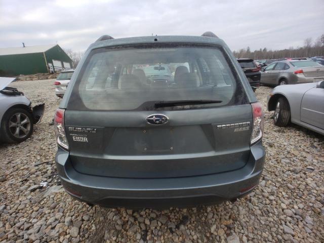 JF2SH6BC3AH916221 - 2010 SUBARU FORESTER XS Yaşıl foto 6
