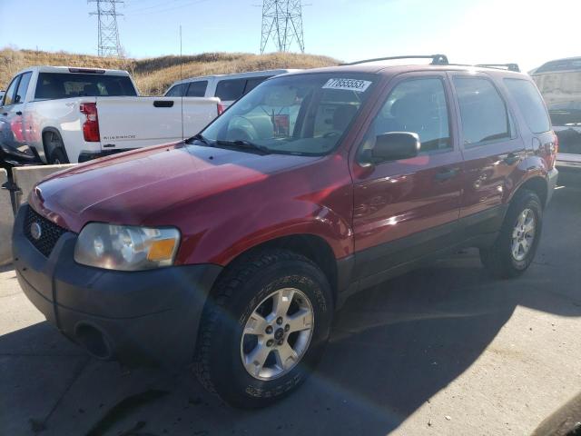 1FMYU93176KC71887 - 2006 FORD ESCAPE XLS XLT RED photo 1