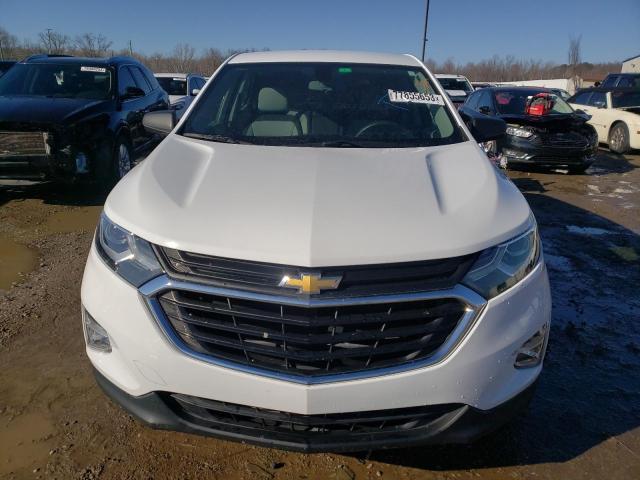 3GNAXHEV2KS645741 - 2019 CHEVROLET EQUINOX LS WHITE photo 5