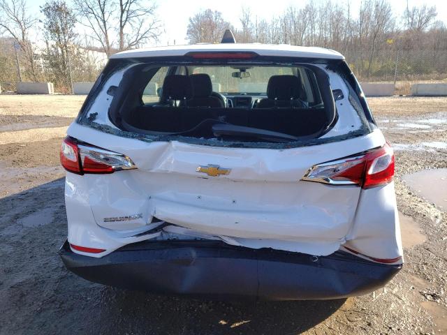 3GNAXHEV2KS645741 - 2019 CHEVROLET EQUINOX LS WHITE photo 6