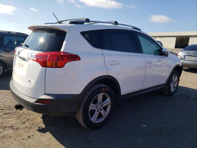 2T3WFREV6EW083342 - 2014 TOYOTA RAV4 XLE WHITE photo 3