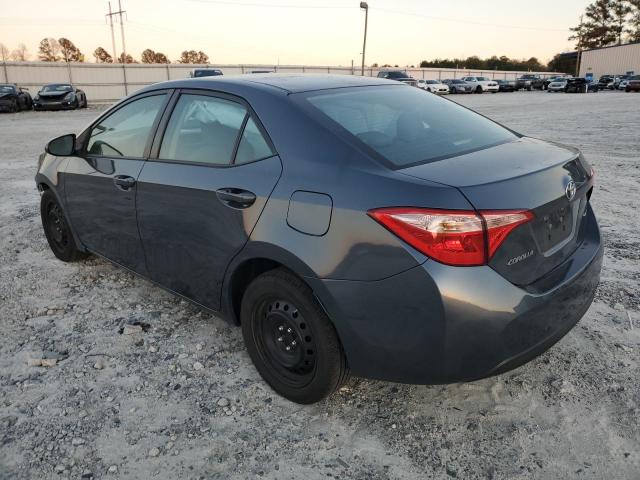 5YFBURHE2KP885005 - 2019 TOYOTA COROLLA L GRAY photo 2