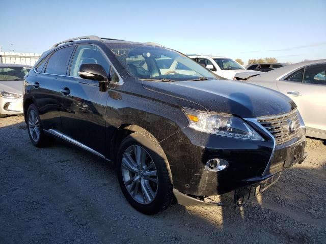 2T2BC1BA3FC008941 - 2015 LEXUS RX 450H BLACK photo 4