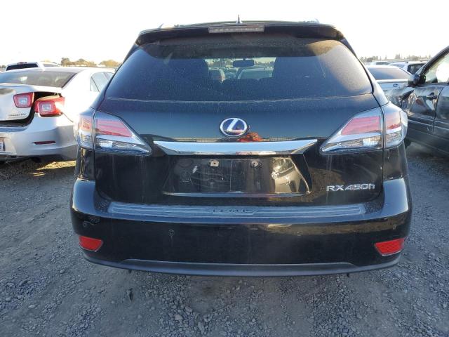 2T2BC1BA3FC008941 - 2015 LEXUS RX 450H BLACK photo 6