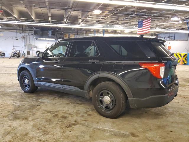 1FM5K8AB1LGD01477 - 2020 FORD EXPLORER POLICE INTERCEPTOR BLACK photo 2