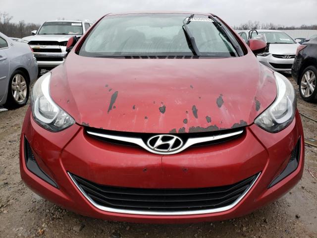 5NPDH4AE1FH620167 - 2015 HYUNDAI ELANTRA SE BURGUNDY photo 5