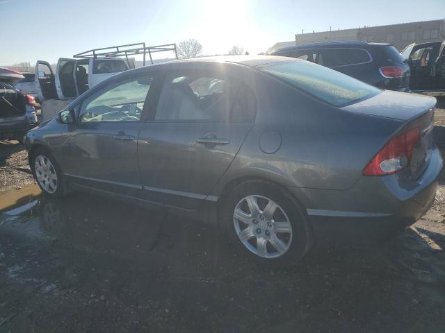 19XFA1F52AE065442 - 2010 HONDA CIVIC LX GRAY photo 2