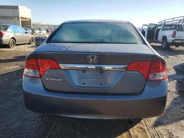 19XFA1F52AE065442 - 2010 HONDA CIVIC LX GRAY photo 6