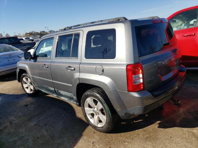 1C4NJRFB8CD513901 - 2012 JEEP PATRIOT LATITUDE GRAY photo 2