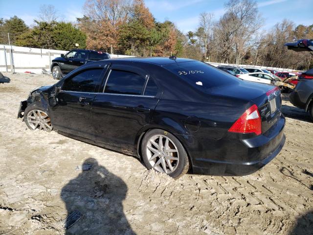 3FAHP0JG9AR389562 - 2010 FORD FUSION SEL BLACK photo 2