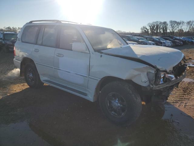 JTJHT00W723522606 - 2002 LEXUS LX 470 WHITE photo 4