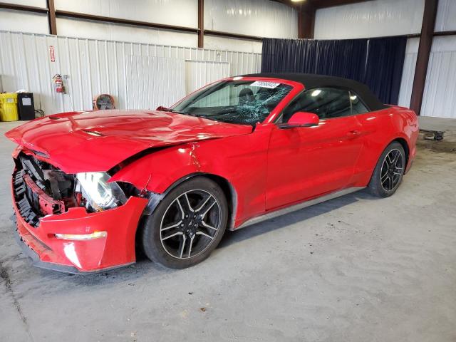 1FATP8UH0K5170815 - 2019 FORD MUSTANG RED photo 1