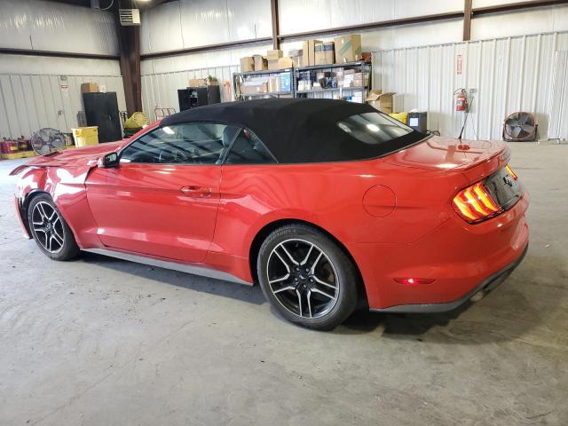 1FATP8UH0K5170815 - 2019 FORD MUSTANG RED photo 2