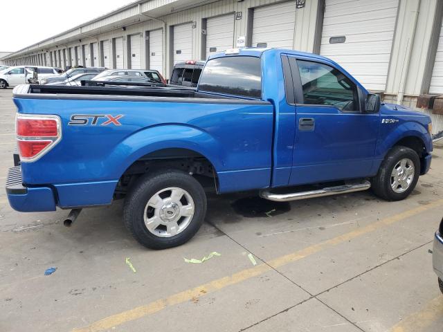 1FTMF1CM1EFA41388 - 2014 FORD F150 BLUE photo 3