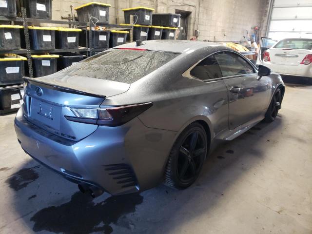 JTHSE5BC8G5006977 - 2016 LEXUS RC 350 GRAY photo 3