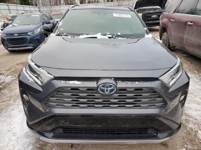 JTMEWRFV3KD510334 - 2019 TOYOTA RAV4 XSE GRAY photo 5