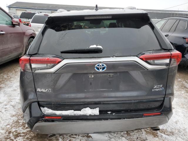 JTMEWRFV3KD510334 - 2019 TOYOTA RAV4 XSE GRAY photo 6