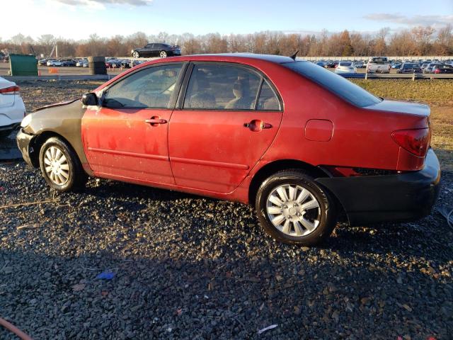 1NXBR32E18Z007306 - 2008 TOYOTA COROLLA CE BURGUNDY photo 2