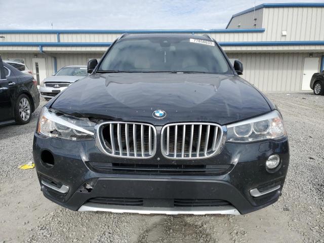 5UXWX9C57H0T05488 - 2017 BMW X3 XDRIVE28I BLACK photo 5