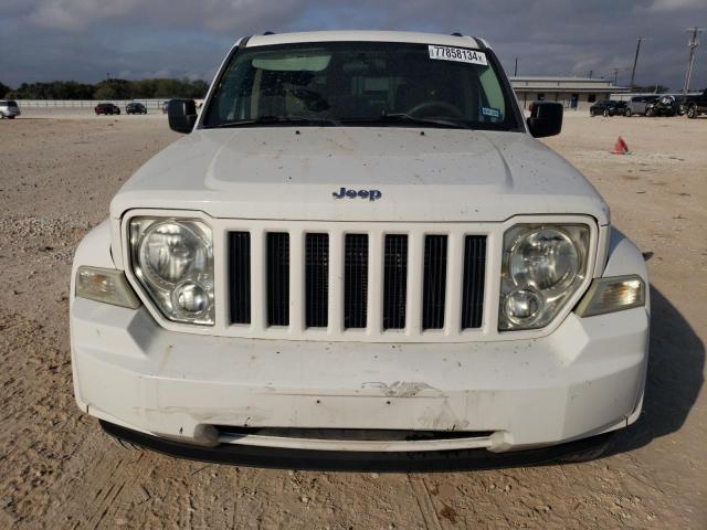 1J8GP28K68W153026 - 2008 JEEP LIBERTY SPORT WHITE photo 5