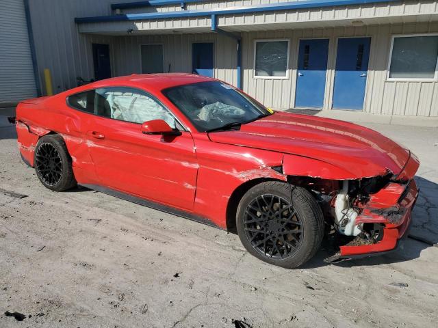 1FA6P8TH9F5416748 - 2015 FORD MUSTANG RED photo 4