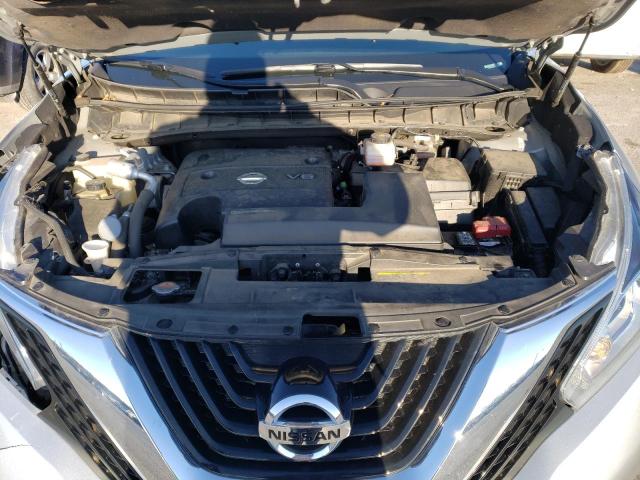 5N1AZ2MH1HN191931 - 2017 NISSAN MURANO S SILVER photo 12