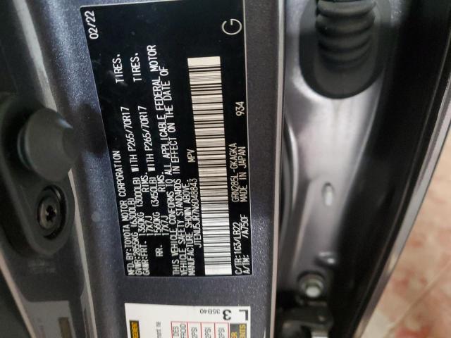 JTENU5JR7N6048843 - 2022 TOYOTA 4RUNNER SR5/SR5 PREMIUM 石墨色 照片 13