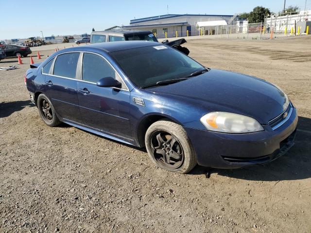 2G1WA5EK4B1226380 - 2011 CHEVROLET IMPALA LS BLUE photo 4