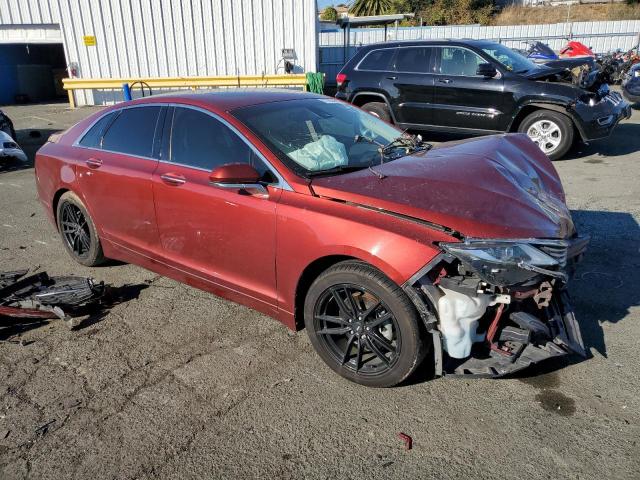 3LN6L2LU8ER828828 - 2014 LINCOLN MKZ HYBRID RED photo 4