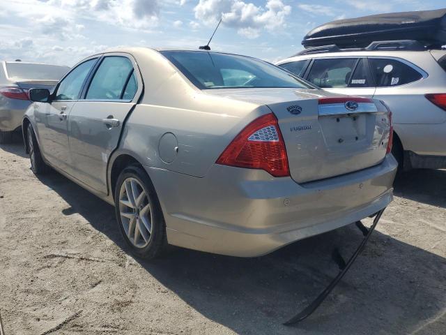 3FAHP0JA2AR140385 - 2010 FORD FUSION SEL BEIGE photo 2