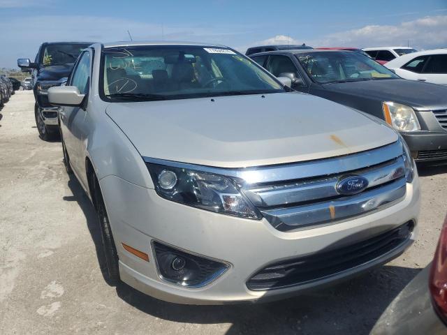 3FAHP0JA2AR140385 - 2010 FORD FUSION SEL BEIGE photo 5