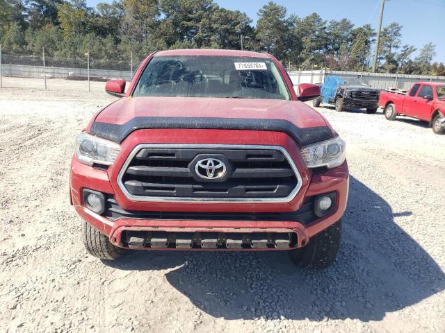 3TMDZ5BNXGM008739 - 2016 TOYOTA TACOMA DOUBLE CAB RED photo 5