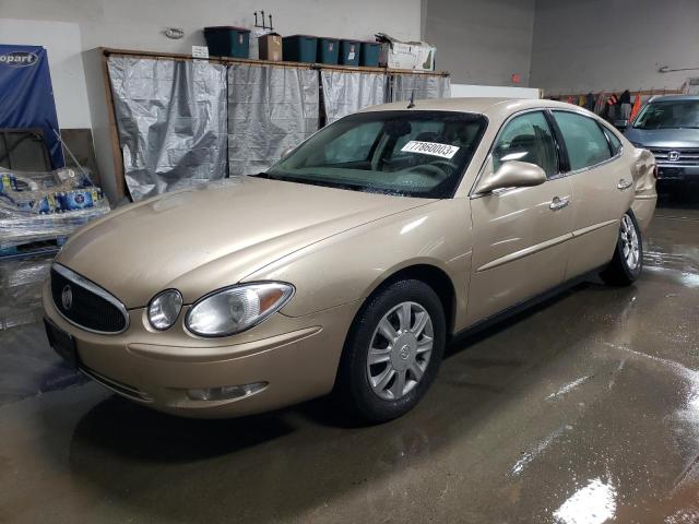 2G4WC532551269503 - 2005 BUICK LACROSSE CX TAN photo 1