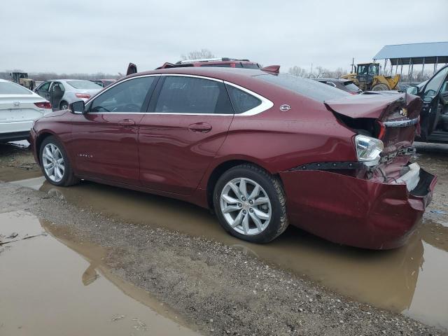 2G1105S36H9113194 - 2017 CHEVROLET IMPALA LT BURGUNDY photo 2