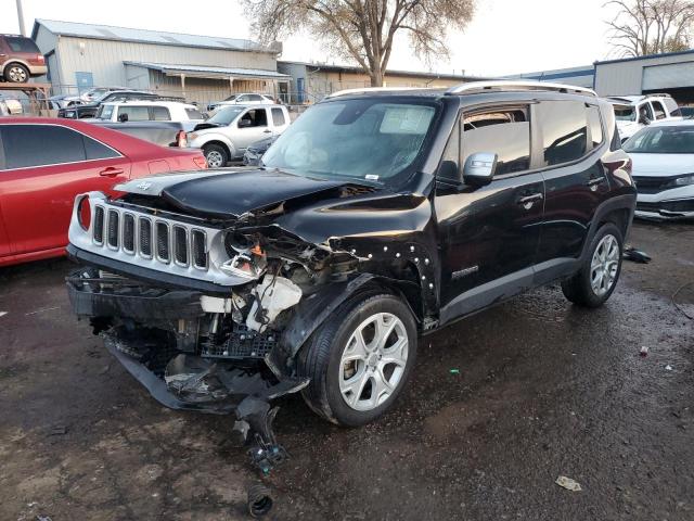 ZACCJBDT6GPD10507 - 2016 JEEP RENEGADE LIMITED BLACK photo 1