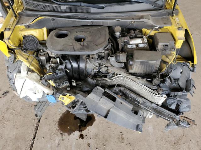 KNDJP3A56E7007903 - 2014 KIA SOUL + YELLOW photo 11