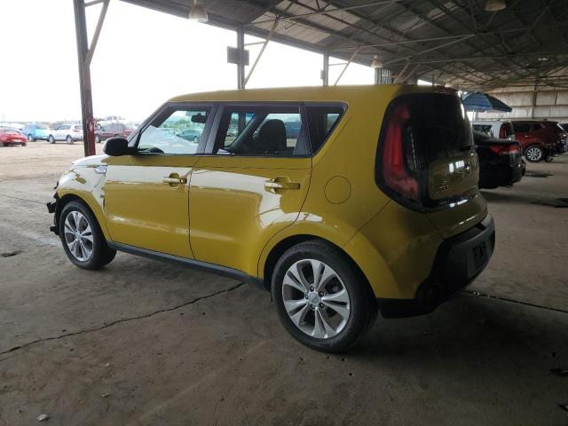 KNDJP3A56E7007903 - 2014 KIA SOUL + YELLOW photo 2