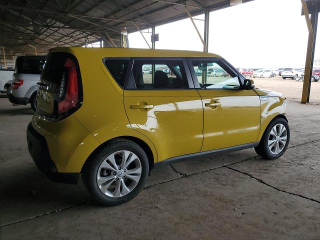 KNDJP3A56E7007903 - 2014 KIA SOUL + YELLOW photo 3