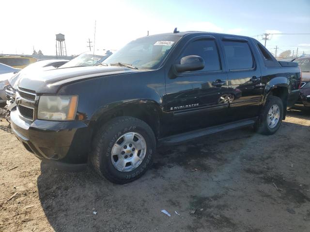 3GNFK22059G215791 - 2009 CHEVROLET AVALANCHE K1500 LT BLACK photo 1