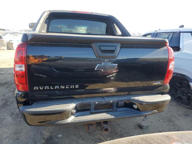 3GNFK22059G215791 - 2009 CHEVROLET AVALANCHE K1500 LT BLACK photo 6