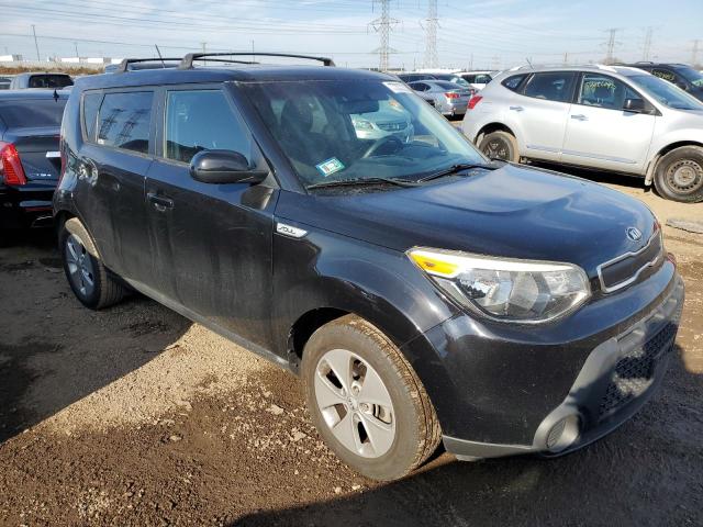 KNDJN2A27F7796019 - 2015 KIA SOUL BLACK photo 4